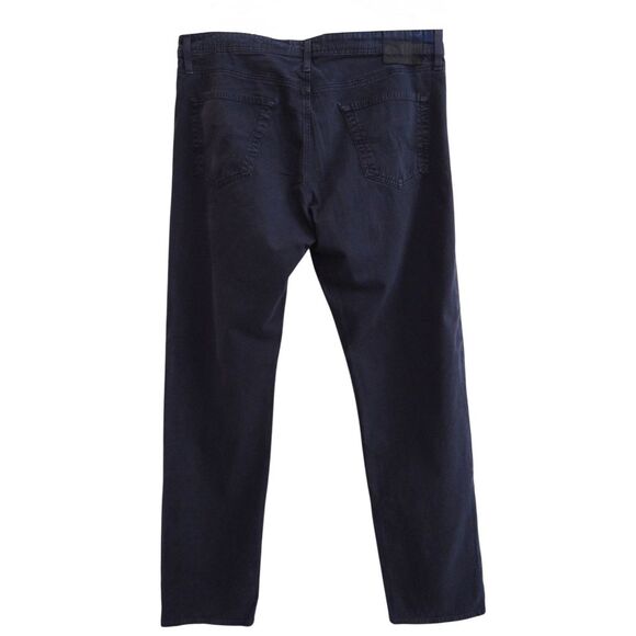 AG ADRIANO GOLDSCHMIED The Graduate Jeans 38 x 34 Navy - Picture 6 of 11